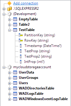 LINQPad Driver for Azure Table Storage
