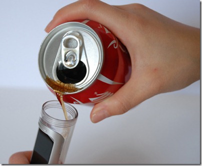 Nokia Concept runs on Coca Cola