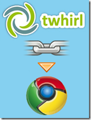 Twhil links to Chrome