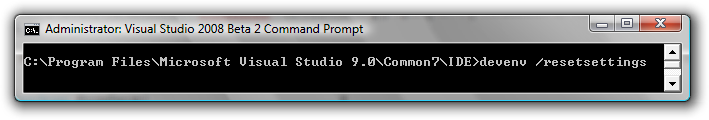 visual_studio_reset_settings